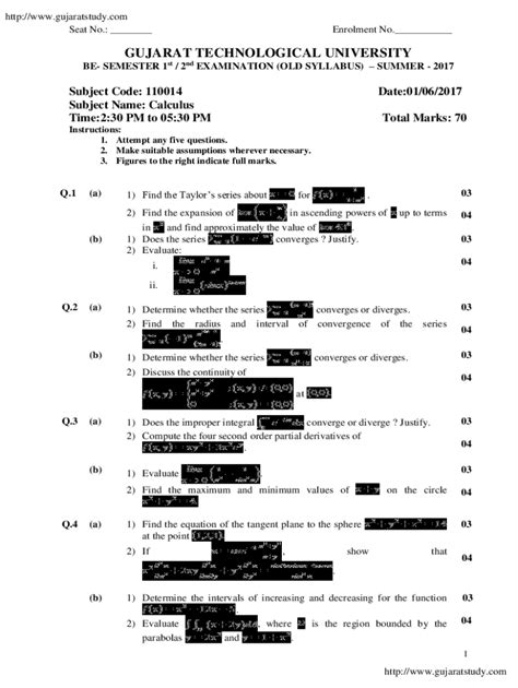 ggtu question paper|gtu question paper format.